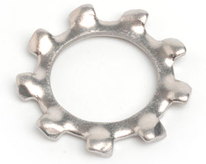 1/2" EXTERNAL TOOTH WASHER ANSI B18.21.1 ST/ST