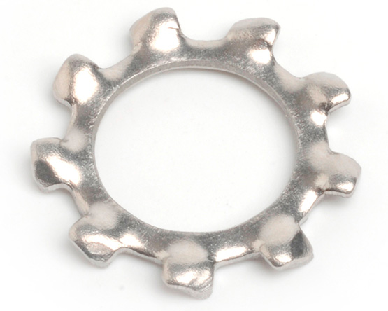 1/2" EXTERNAL TOOTH WASHER ANSI B18.21.1 ST/ST