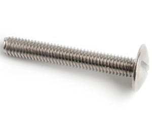 M6 X 12 SLOT MUSHROOM MACHINE SCREW (NF E 27-128) A2 ST/ST