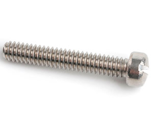 10-32 X 1.3/4 SLOT FILLISTER HD SCREW ANSI B18.6.3 A2 ST/ST